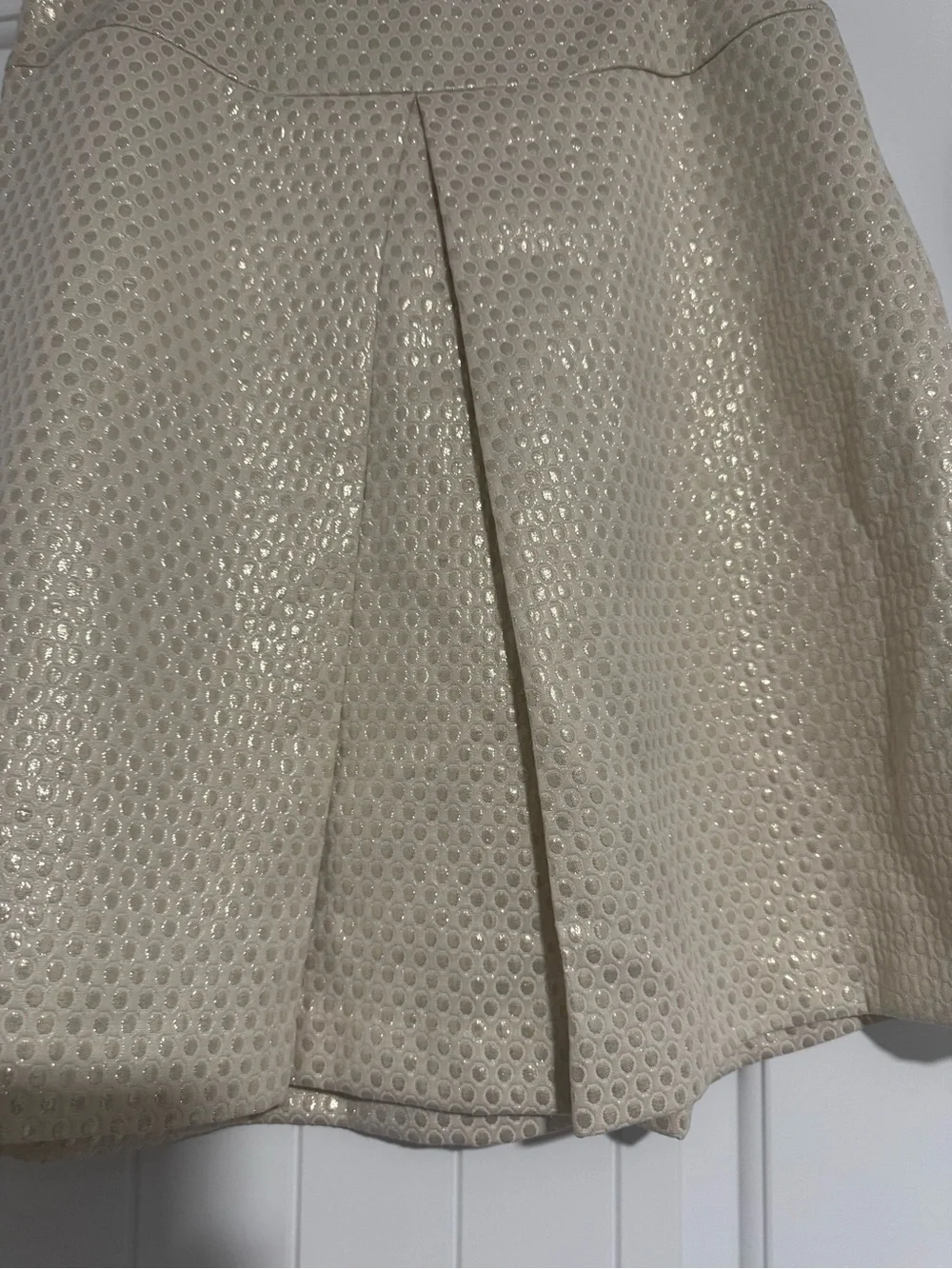 Gymboree Shimmery Champagne A-Line Skirt